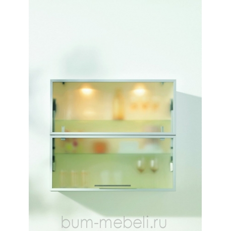 СКЛАДНОЙ ПОДЪЕМНЫЙ МЕХАНИЗМ AVENTOS HF 22/35 С УЗКОЙ АЛЮМИНИЕВОЙ РАМКОЙ, СЕР.