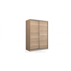 Шкаф-купе двухдверный 180 см (сонома/глухой)
