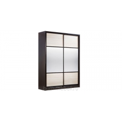 Шкаф-купе двухдверный (ясень)