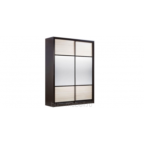 Шкаф-купе двухдверный (ясень)