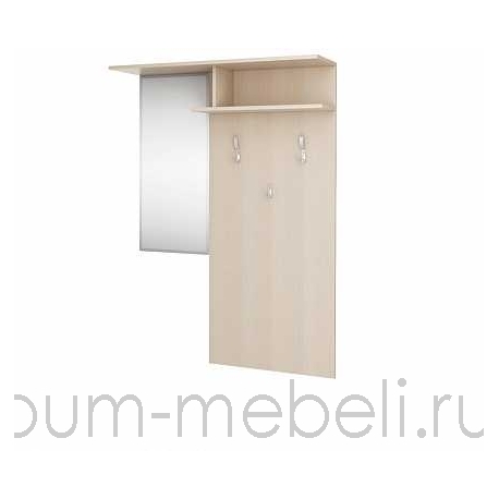 Вешалка с зеркалом арт.:111100