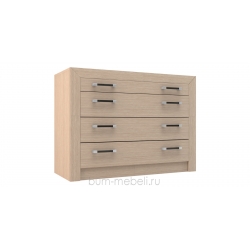 Комод (венге/белый)