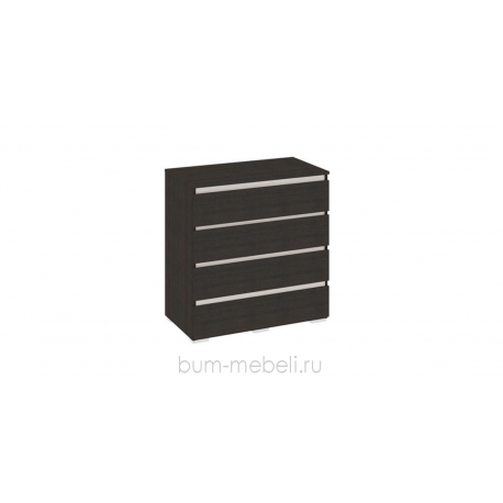 Комод 104/80 см (слива валлис/дуб феррара)