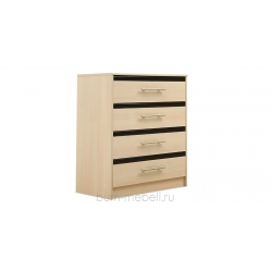 Комод 104/80 см (ясень глянец/дуб феррара)